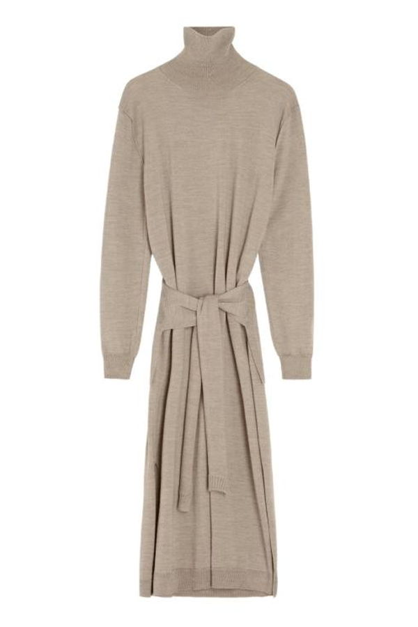 Lemaire DR1082LK087446 Midi Skirt - Light Taupe