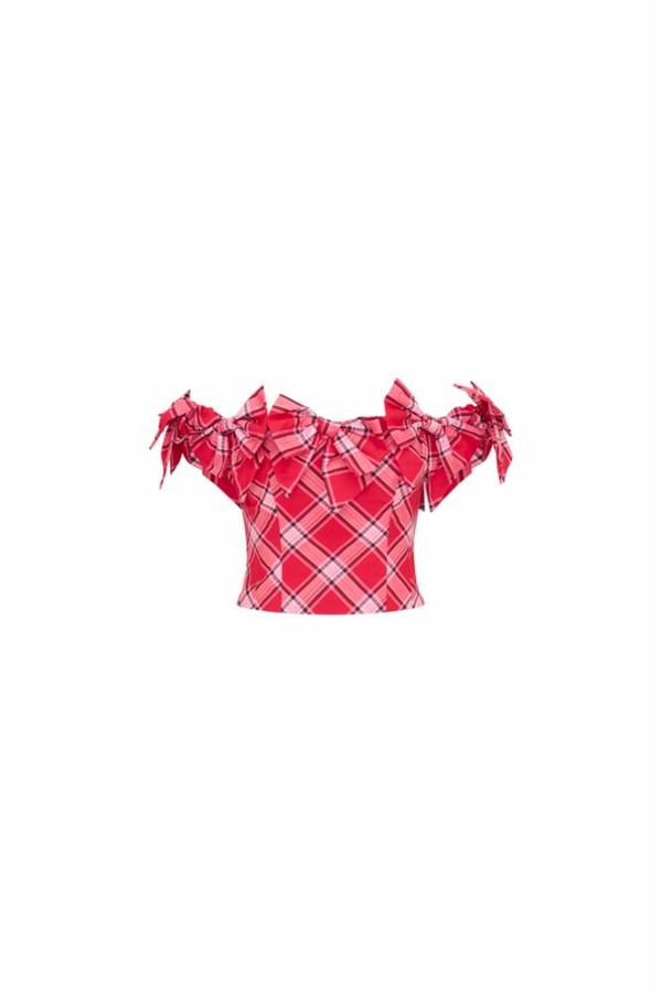 LoveShackFancy Winston Top - Cherry Jubilee