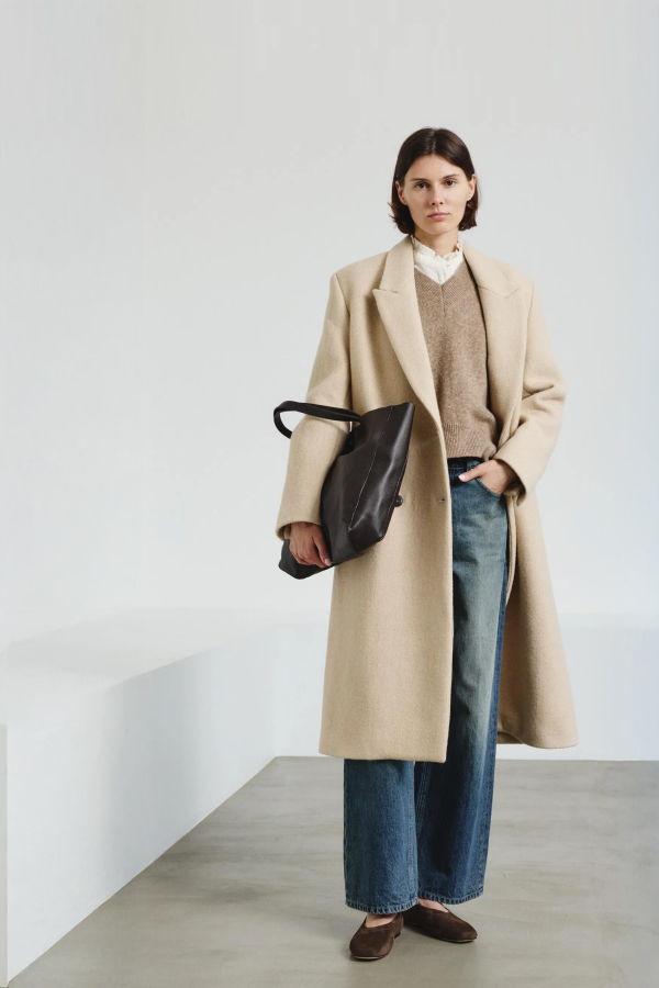 Pomandere Felted Merino Vest - Latte