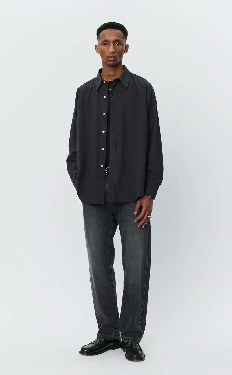 mfpen Network Shirt - Graphite Micro Structure