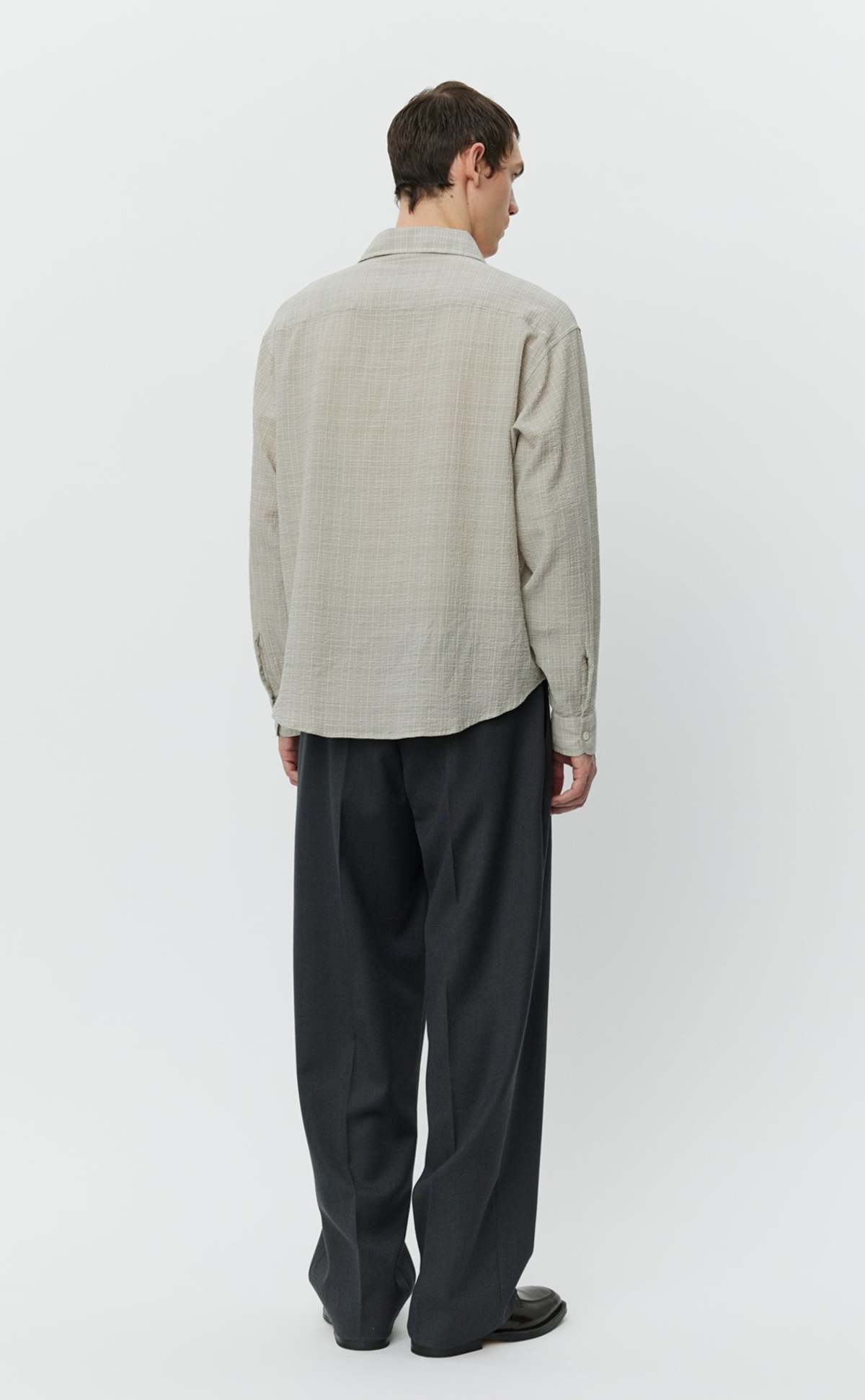 mfpen Vacation Shirt - Chalk Seersucker Check - Image 5 of 9