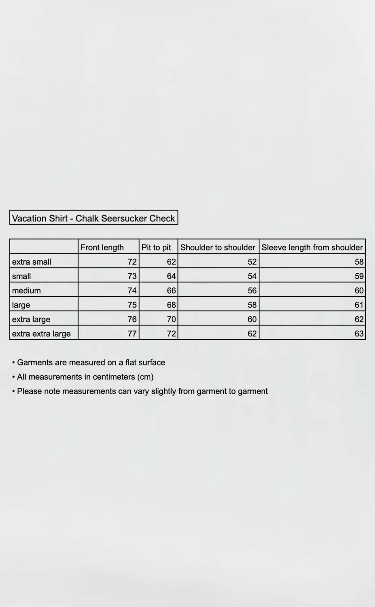 mfpen Vacation Shirt - Chalk Seersucker Check - Image 9 of 9