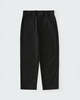 Studio Nicholson Denver Cotton Canvas Workwear Pants - Black - Thumbnail 2