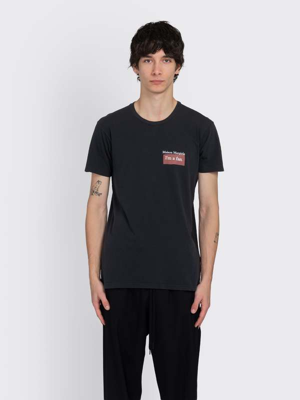 Maison Margiela I'm a Fan T-Shirt - Black
