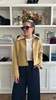 elodie Bass Faux Shearling Jacket - Mustard - Thumbnail 1