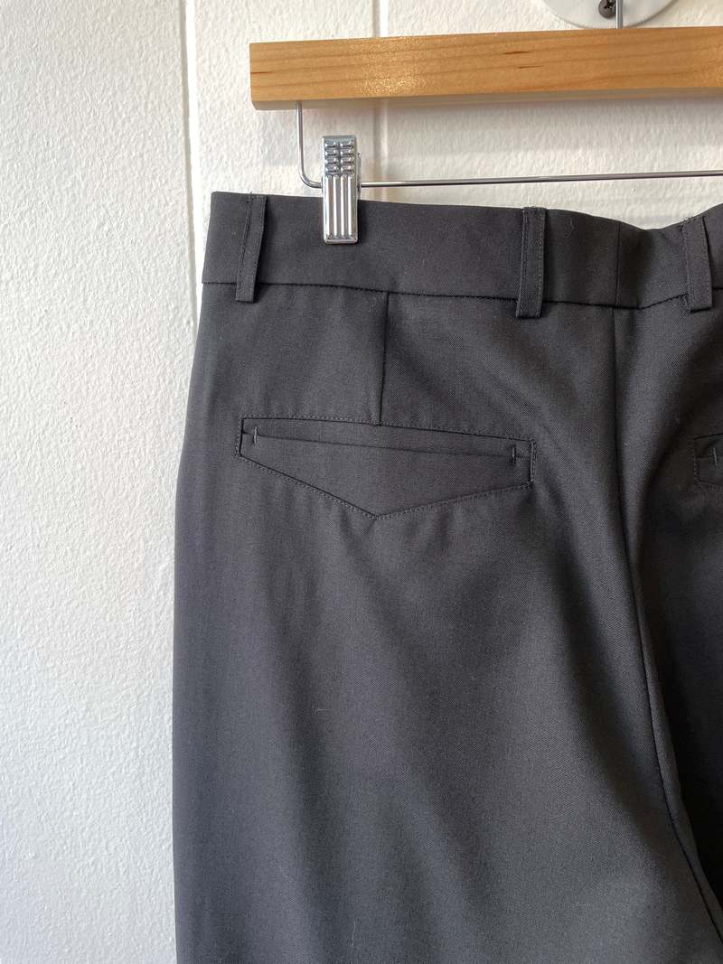Coltesse Pocket Pleat Pants - Black