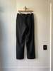 Coltesse Pocket Pleat Pants - Black - Thumbnail 4