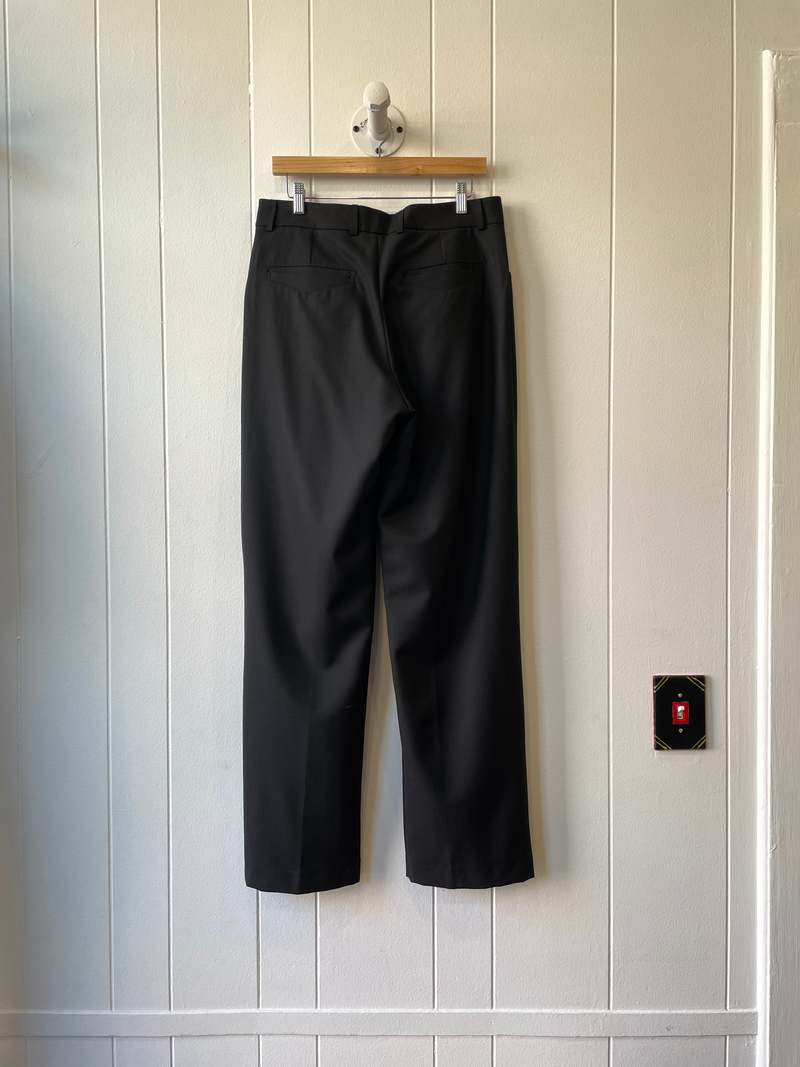 Coltesse Pocket Pleat Pants - Black