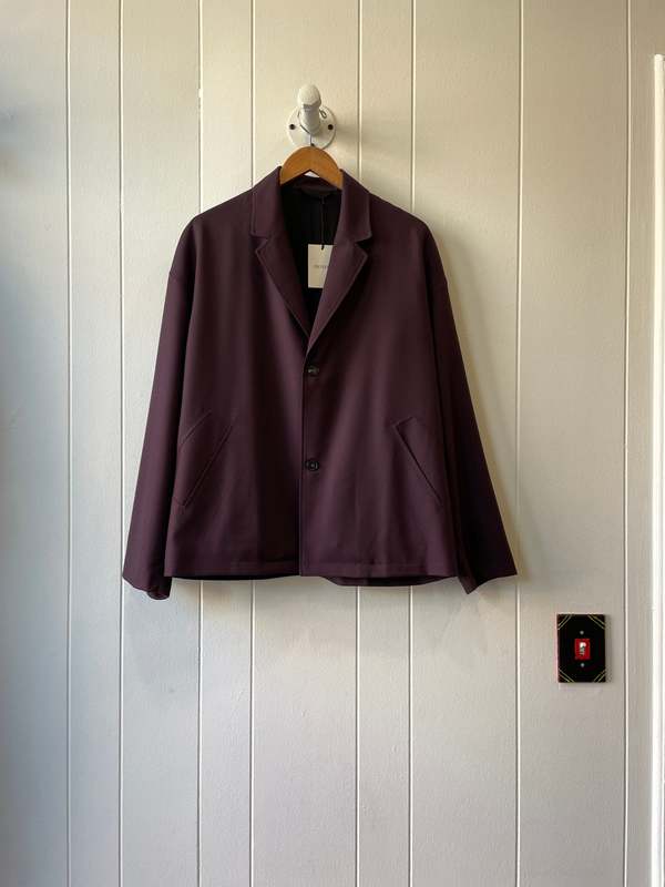 Coltesse Wool Blazer - Purple