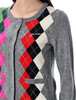 Ganni Check Cardigan - Paloma Melange - Thumbnail 3