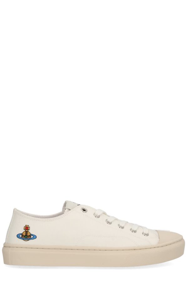 Vivienne Westwood Low Top Plimsoll Sneaker - White