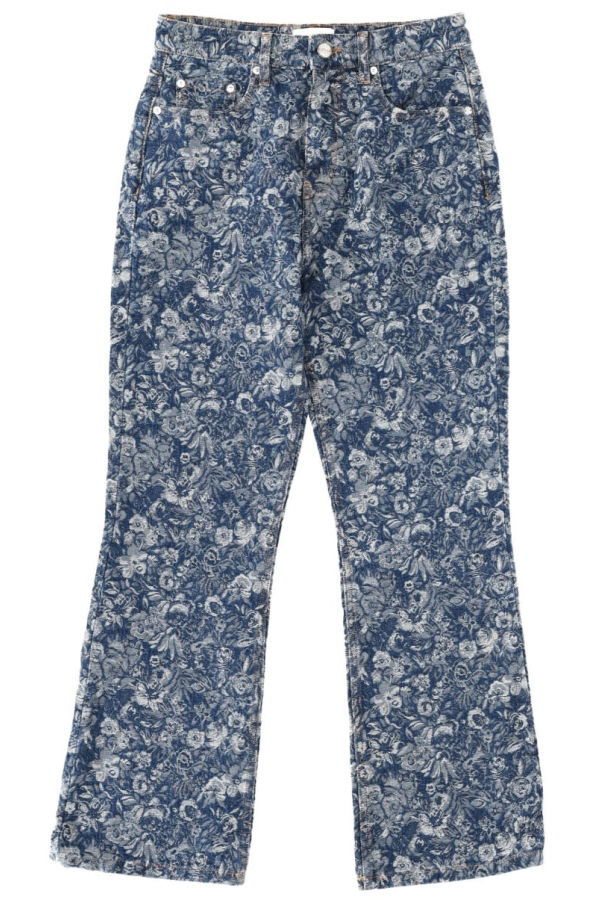 Ganni Tapestry Jeans - Blue