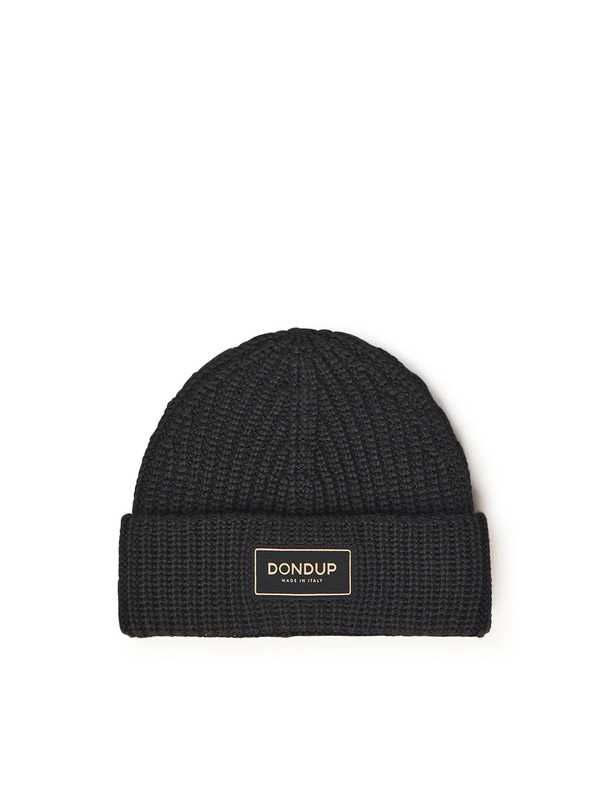 Dondup Technical Wool Hat - Black