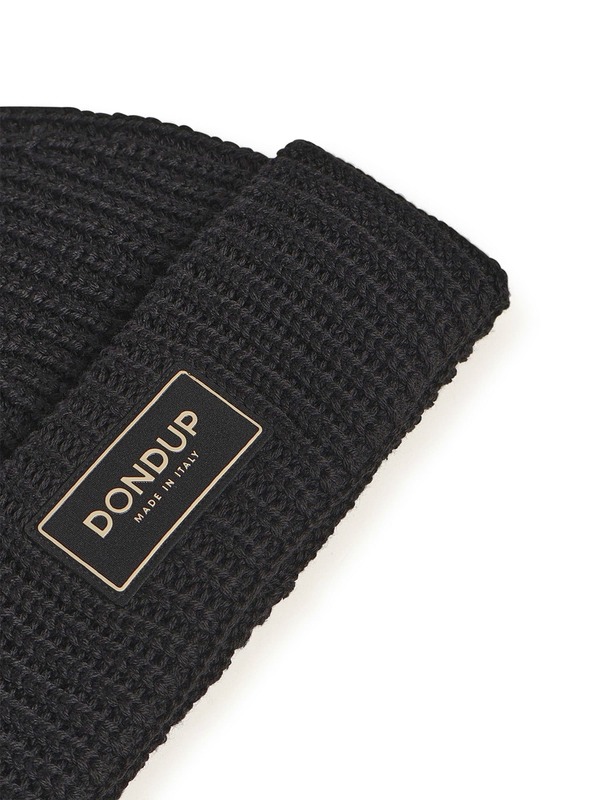 Dondup Technical Wool Hat - Black