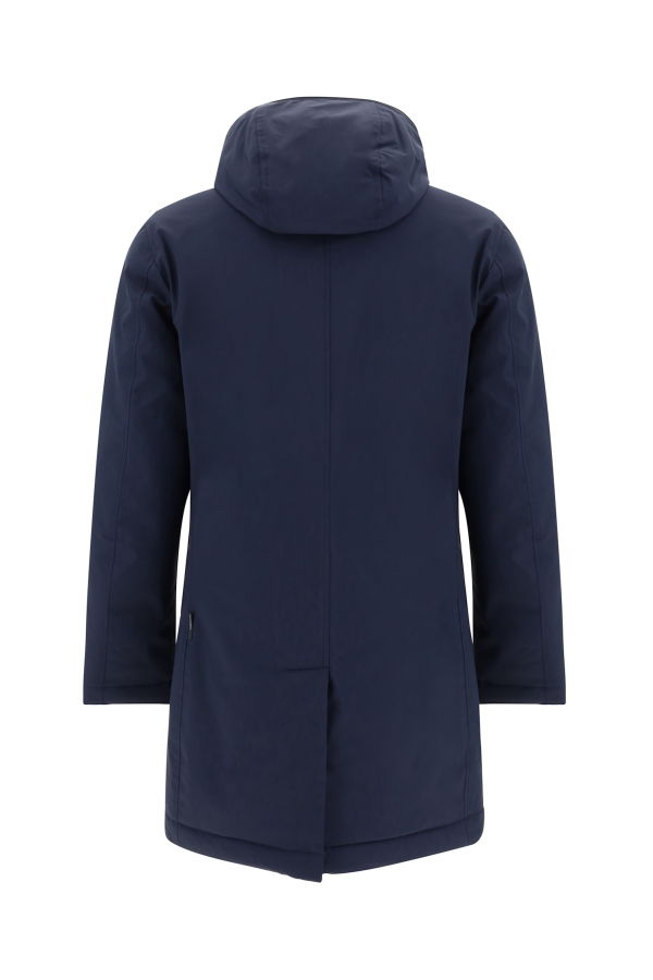 Woolrich Carcoat Down Jacket - Melton Blue