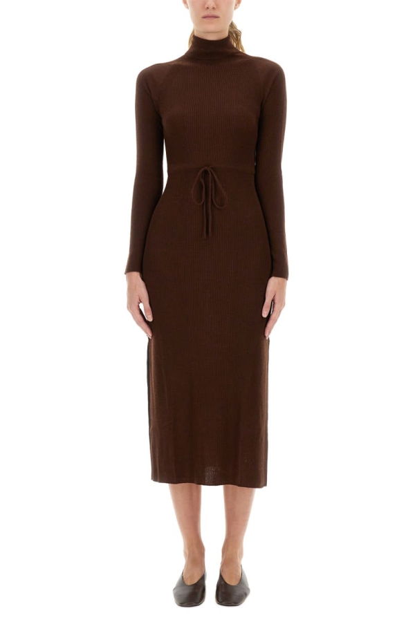 A.P.C. Marianna Midi Dress - Brown