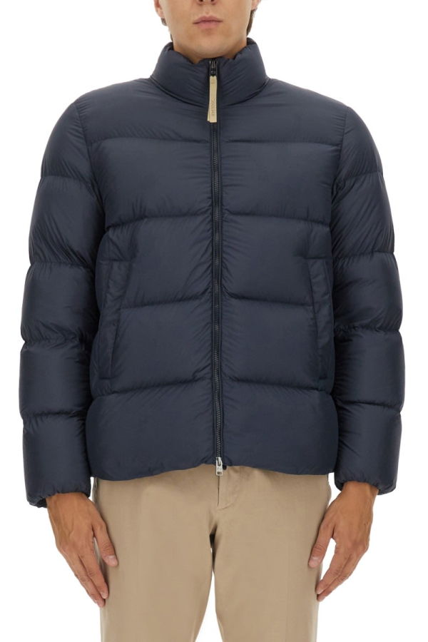Woolrich Down Jacket Cloud Jacket - Melton Blue