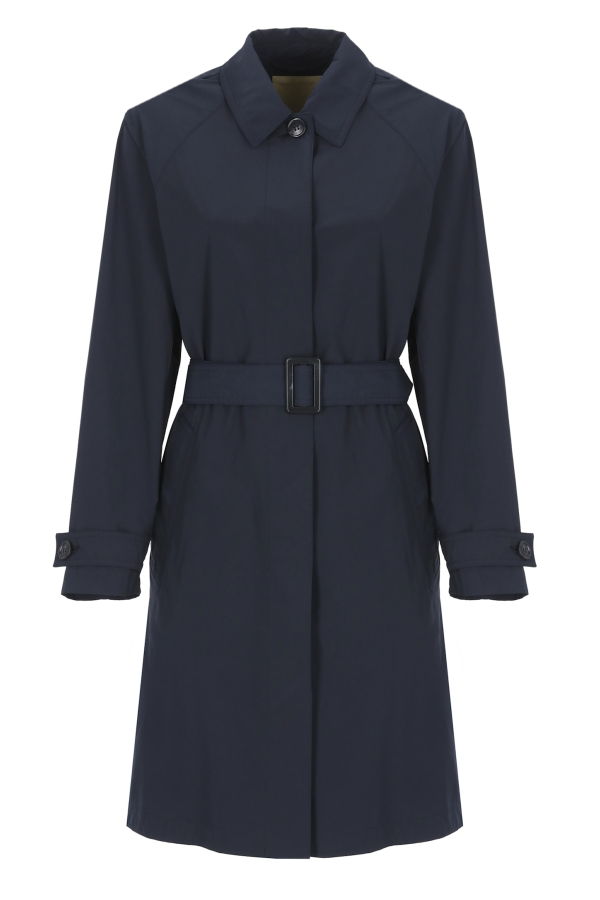 Woolrich Summer Trench Coat - Melton Blue