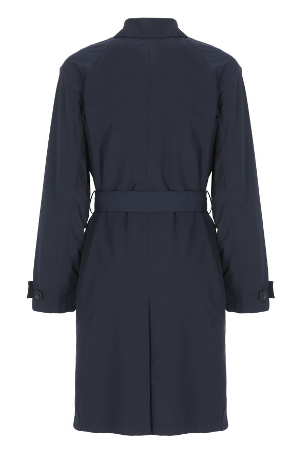 Woolrich Summer Trench Coat - Melton Blue