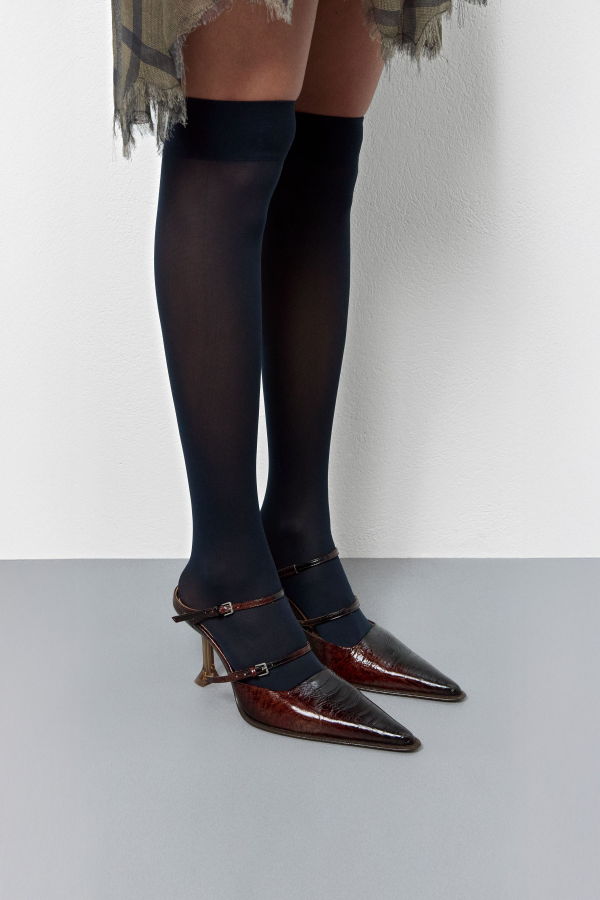 Miista Shari Mules - Brown Snake