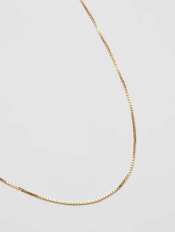 Wolf Circus Box Chain Necklace