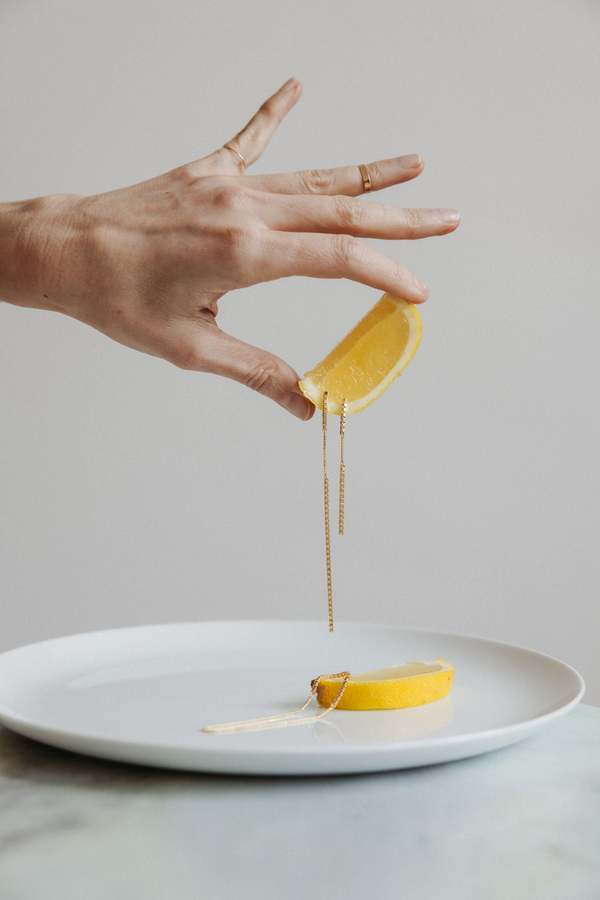 Saskia Diez Fringe Mixed Earrings Short Earrings