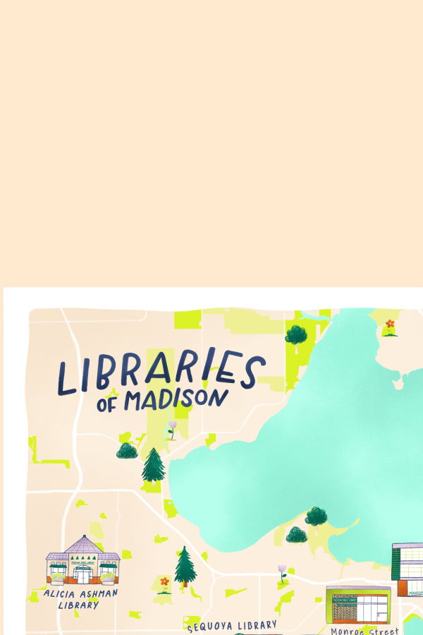 LATLONG.SHOP Libraries of Madison Print