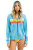 Aviator Nation 5 Stripe Zip Hoodie - Thumbnail 4