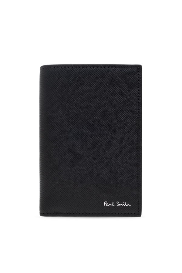 PAUL SMITH Leather Wallet With Logo Wallet - Black