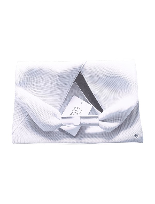 MM6 Maison Margiela Trompe L'oeil Japanese Clutch - White