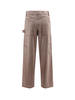Golden Goose Marley Virgin Wool Blend Trousers - Maroon - Thumbnail 2