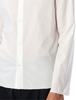 MM6 Maison Margiela White Cotton Shirt With Raw Hem Shirt - White - Thumbnail 3