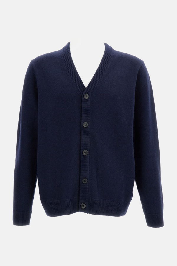 PAUL SMITH Wool Cardigan - Blue