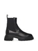 Hogan Leather Chelsea Ankle Boots - Black - Thumbnail 1