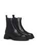 Hogan Leather Chelsea Ankle Boots - Black - Thumbnail 2