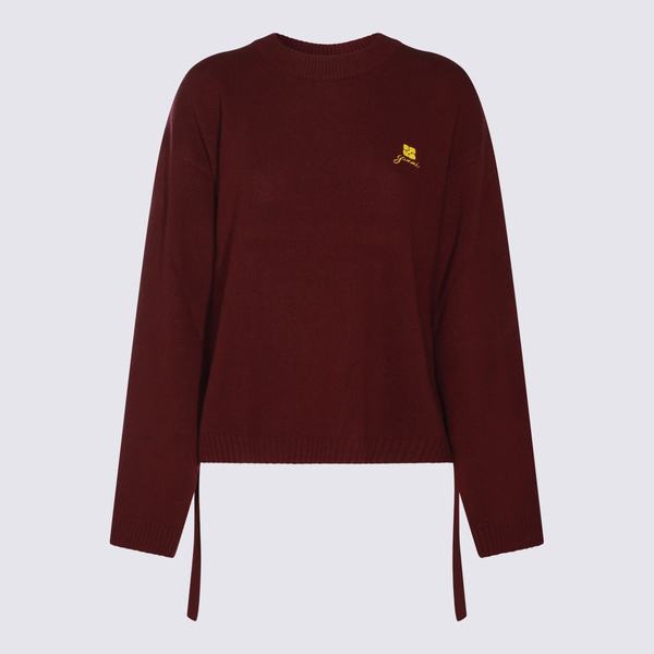 Ganni Sweater - Bordeaux Ganni Sweater - Bordeaux