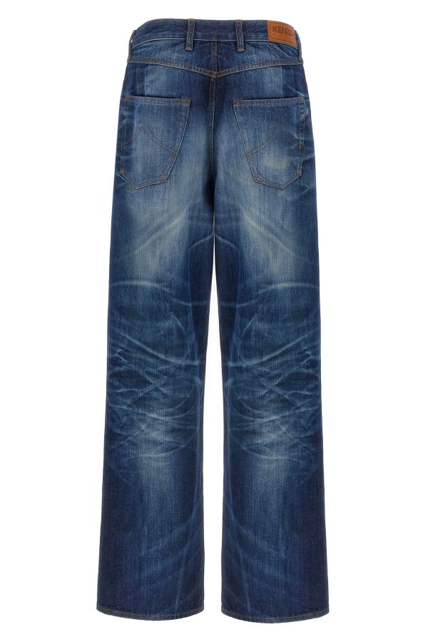 Kenzo Japanese Denim Jeans - Blue