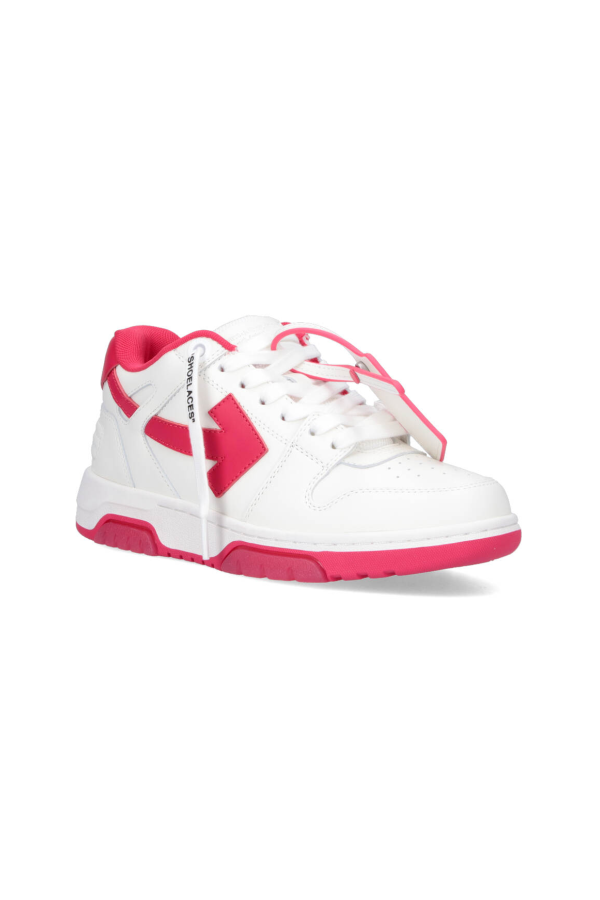 Off-White Out Of Office Sneakers - White Fuchsia