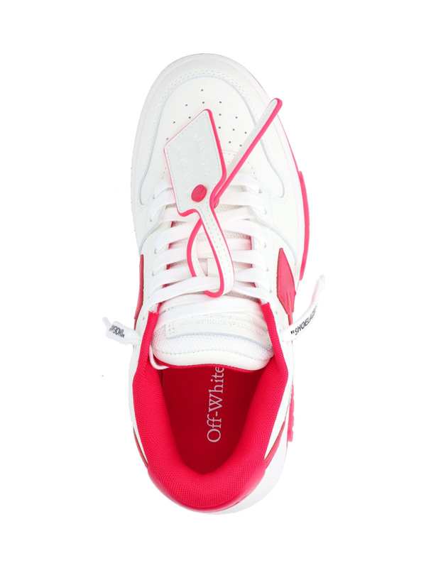 Off-White Out Of Office Sneakers - White Fuchsia