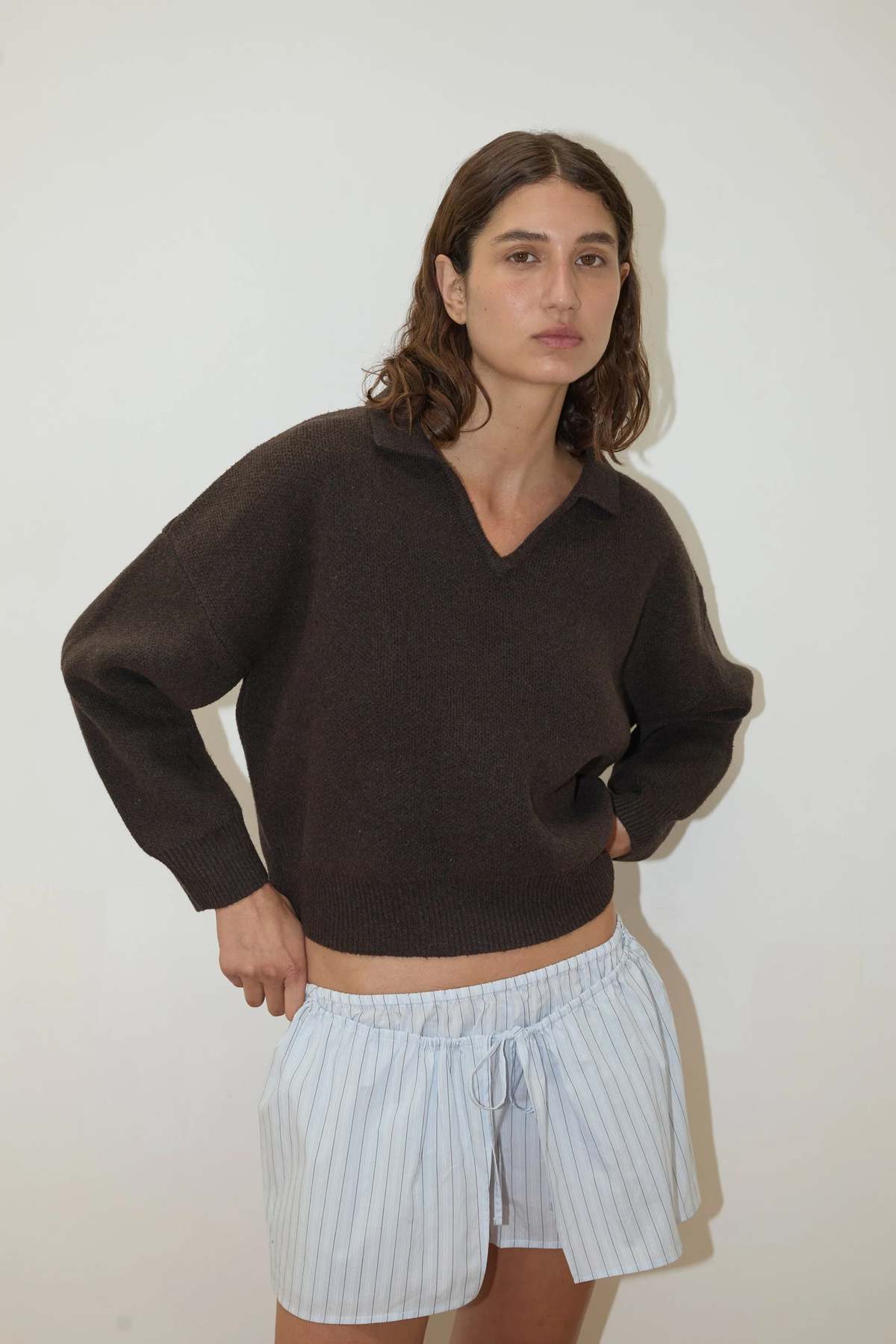 Deiji Studios Collared Pullover - Image 3 of 5