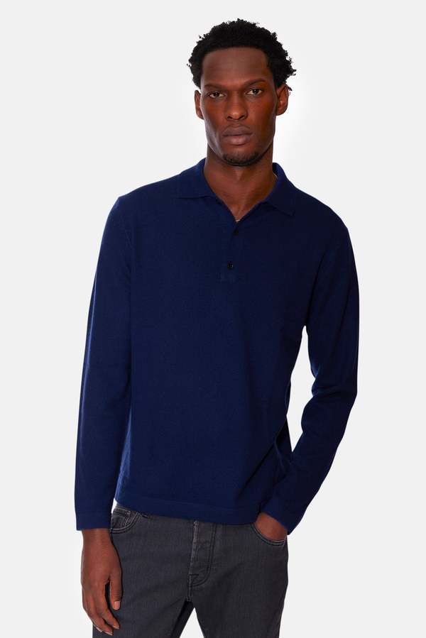 The Tile Club Remington Polo - Deep Navy