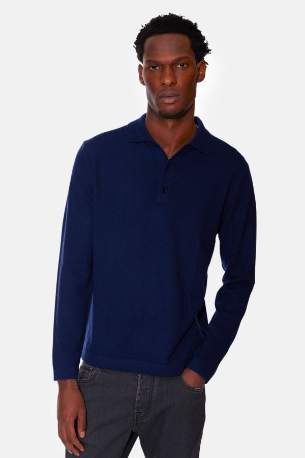 The Tile Club Remington Polo - Deep Navy