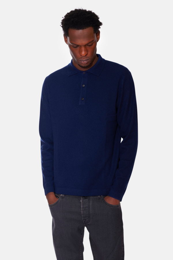 The Tile Club Remington Polo - Deep Navy
