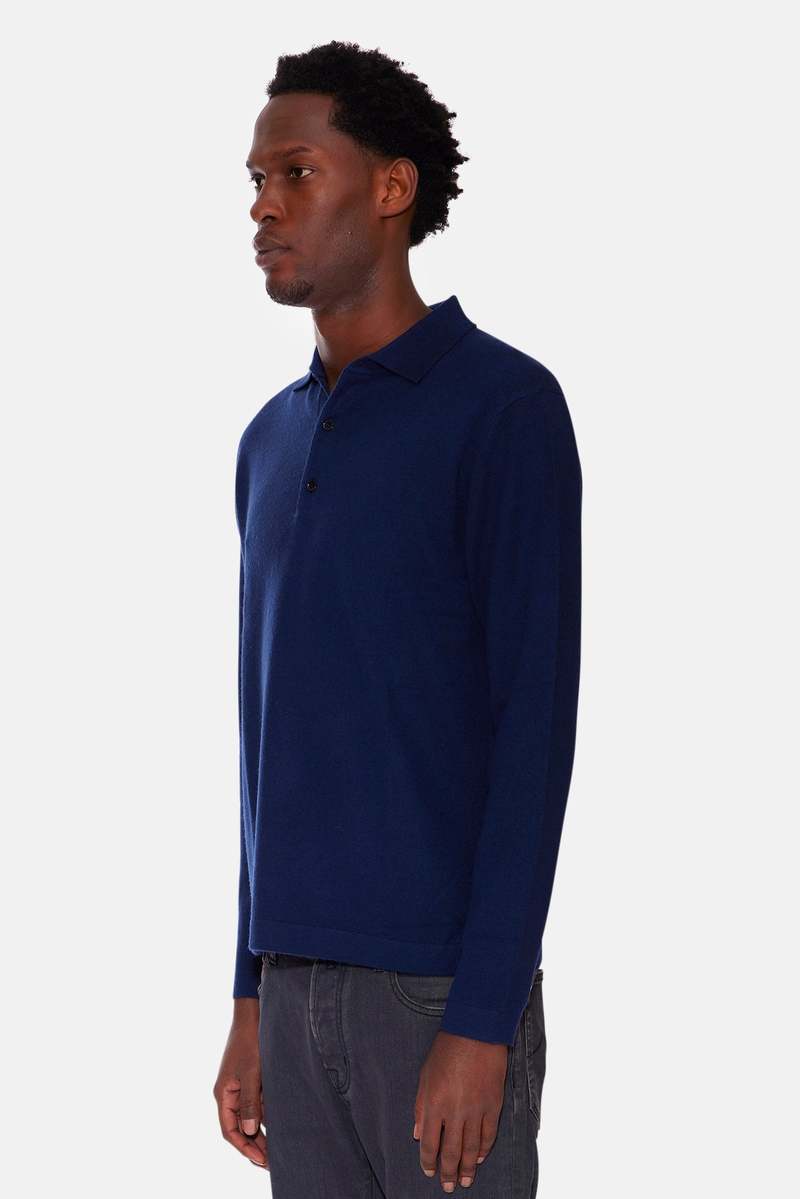 The Tile Club Remington Polo - Deep Navy