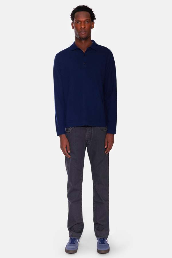 The Tile Club Remington Polo - Deep Navy