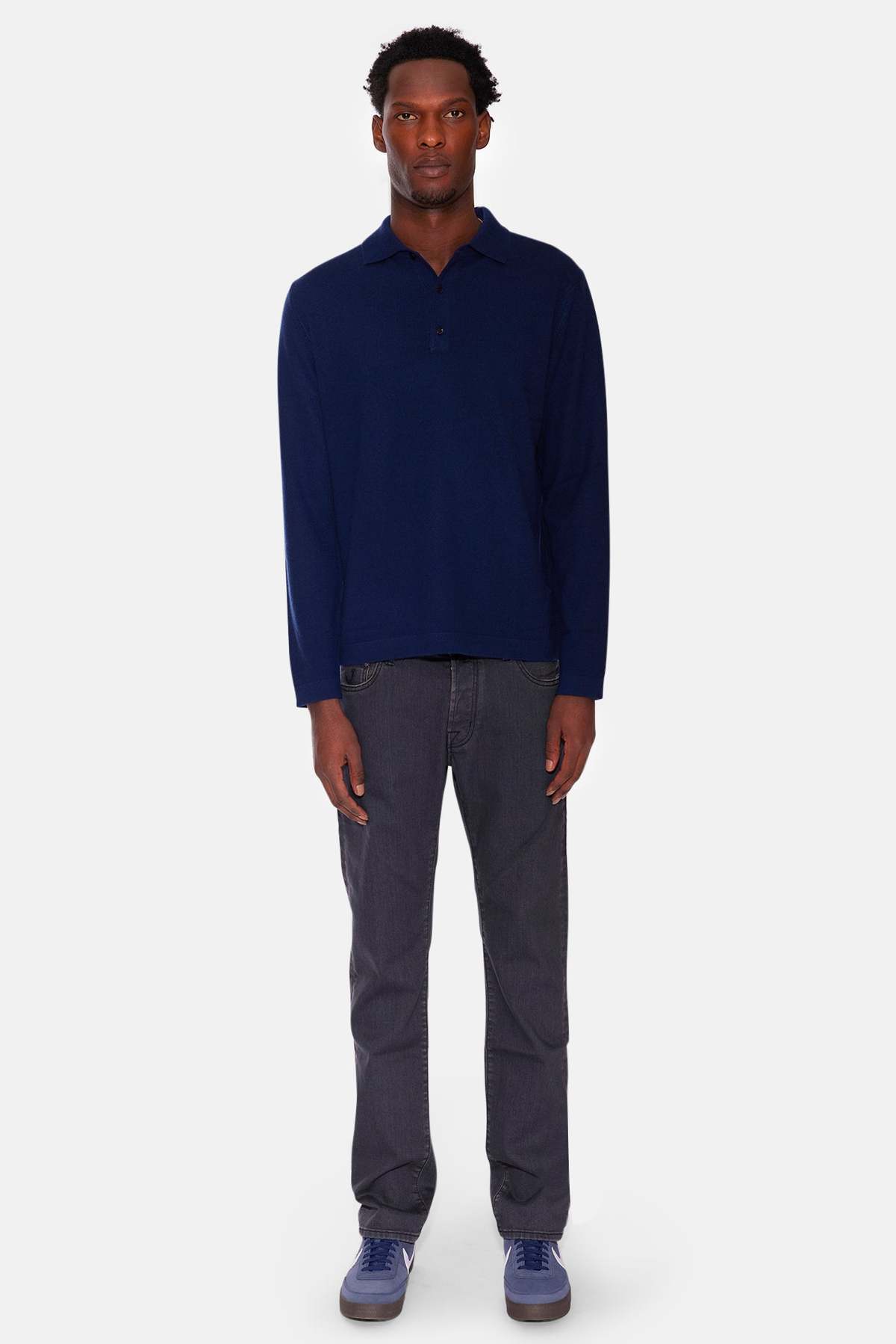 The Tile Club Remington Polo - Deep Navy - Image 5 of 5