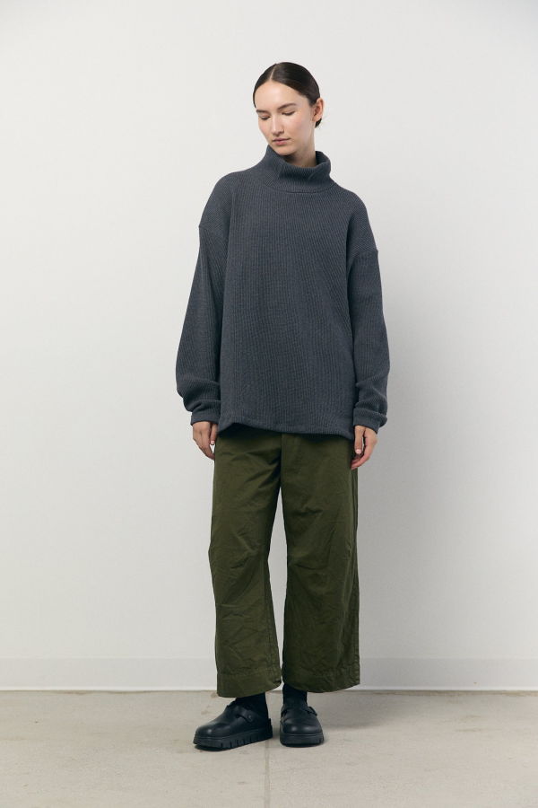 Vritcoeur Garment-Dye Pants - Khaki