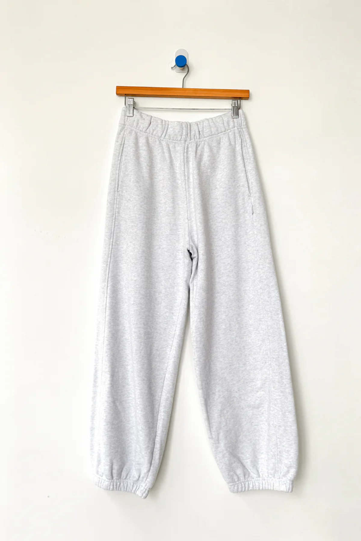 Le Bon Shoppe French Terry Balloon Pant - Icy Grey - Image 3 of 3