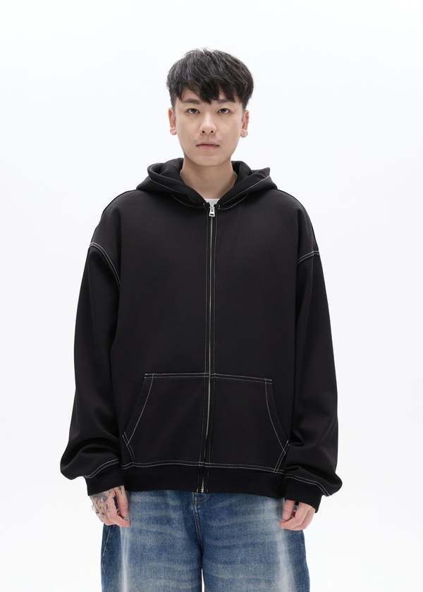 RICHGAINER Zipup - Black