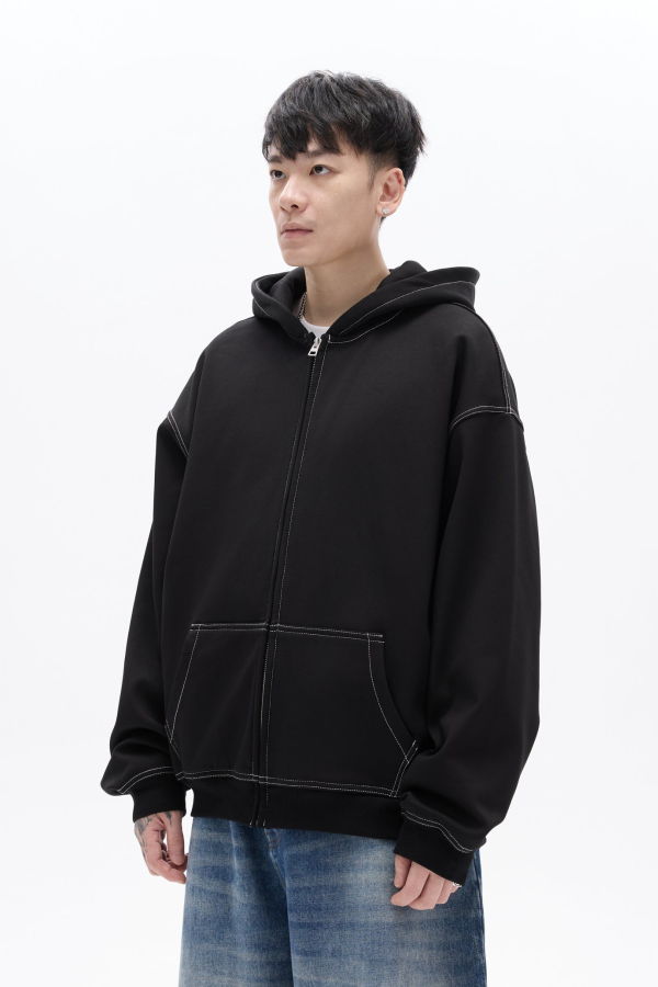 RICHGAINER Zipup - Black